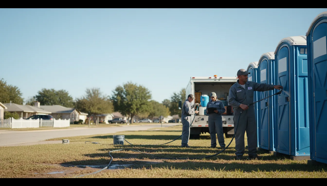 Long-Term Portable Toilet Rental in Hebron, IL near me